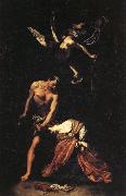 Orazio Riminaldi The Maryrdom of St.Cecilia oil painting on canvas